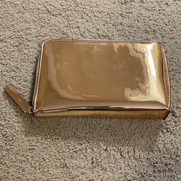 Banana Republic Rose Gold Clutch - Picture 1 of 3